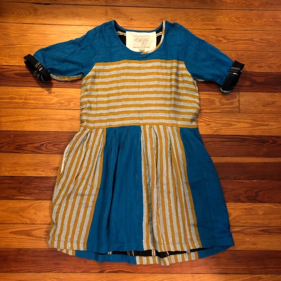 Ace & Jig Dresses & Skirts - Ace & Jig Rosemary Dress in Sunset textile